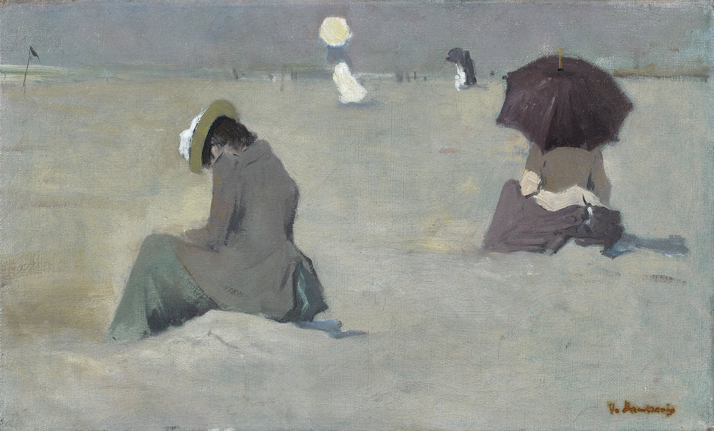Detail of Beach at Scheveningen by Anonymous