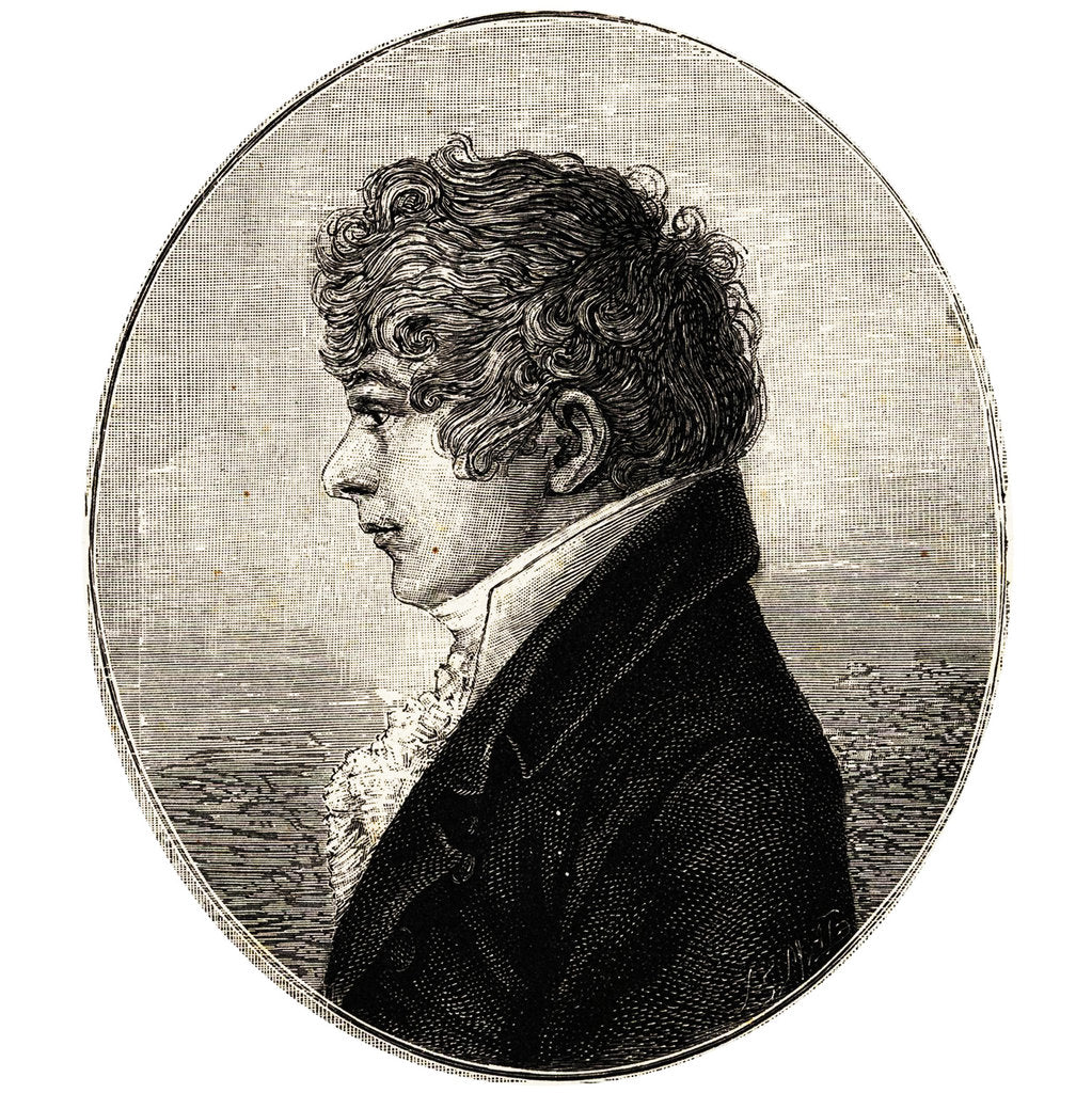 Detail of Portrait of the Poet Konstantin Nikolayevich Batyushkov by Anonymous