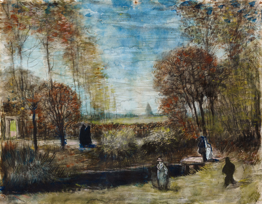 Detail of The Parsonage Garden at Nuenen, 1885 by Anonymous