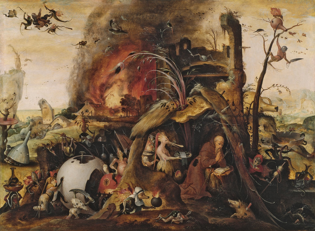 Detail of The Temptation of Saint Anthony, c. 1550 by Anonymous
