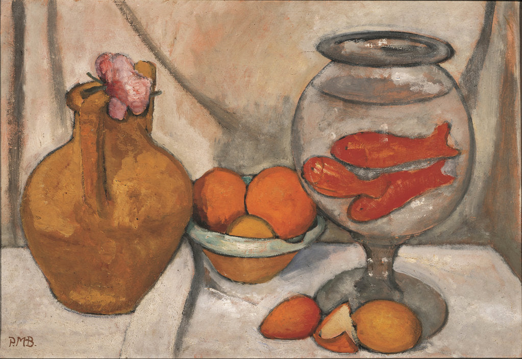 Detail of Still Life with Goldfish Bowl, 1906 by Anonymous