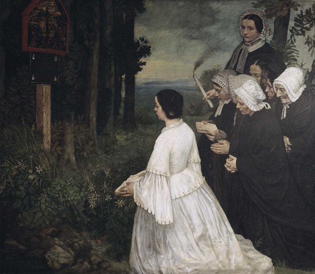 Detail of Ex-Voto, 1860 by Anonymous