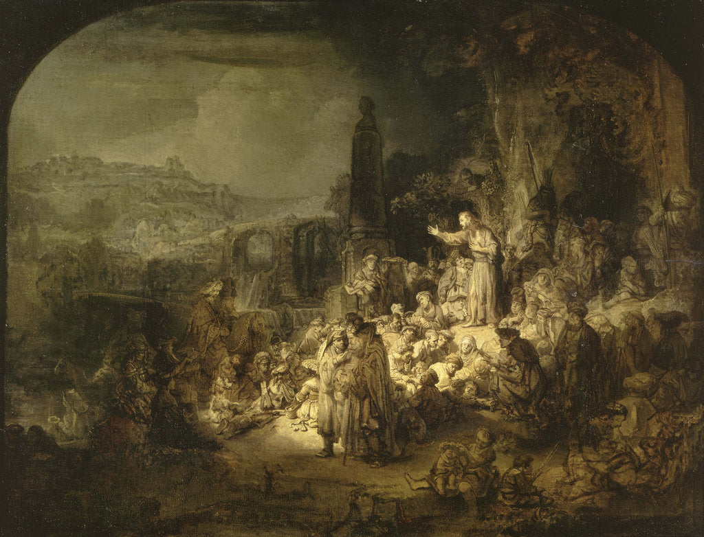 Detail of The Preaching of Saint John the Baptist, 1634-1635 by Anonymous