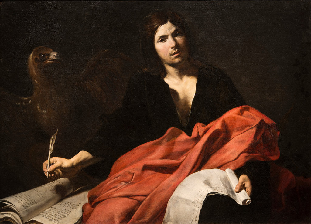 Detail of Saint John the Evangelist, 1621-1622 by Anonymous