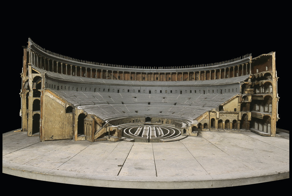 Detail of Model of the Flavian Amphitheater, 1790-1812 by Anonymous