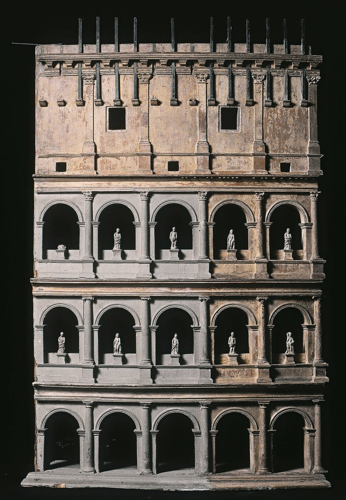 Detail of Model of the Flavian Amphitheater, 1790-1812 by Anonymous