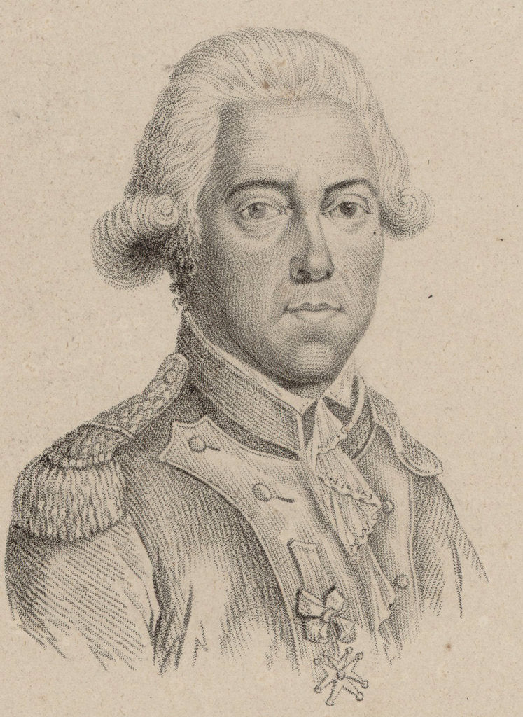 Detail of Portrait of Jean-François Espic de Lirou by Anonymous