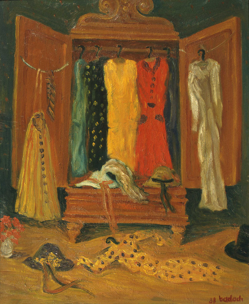 Detail of The Closet, 1938 by Anonymous