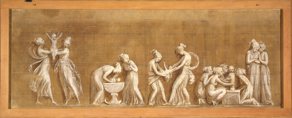 Detail of Market of Love, ca 1806 by Anonymous