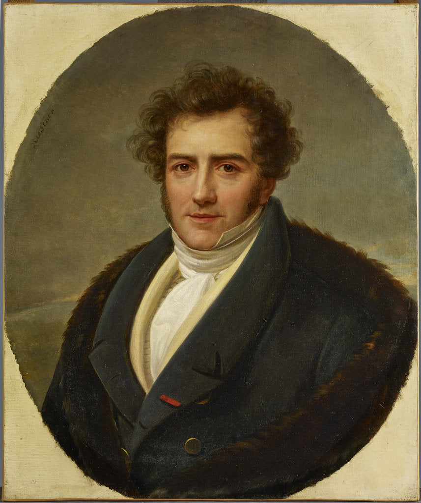 Detail of Portrait of the composer François-Adrien Boieldieu by Anonymous