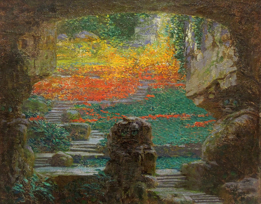 Detail of The Enchanted Country, 1890 by Anonymous