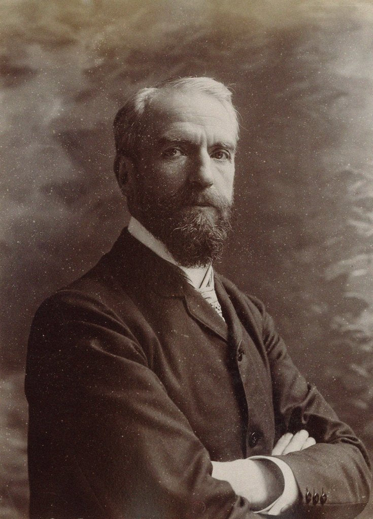 Detail of Portrait of the organist and composer Alexandre Georges, c. 1900 by Anonymous