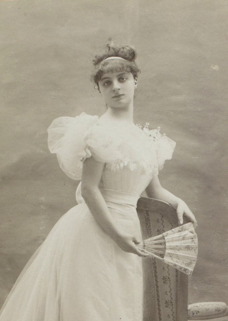 Detail of Portrait of Anna-Elisabeth, Comtesse Mathieu de Noailles, 1910s by Anonymous