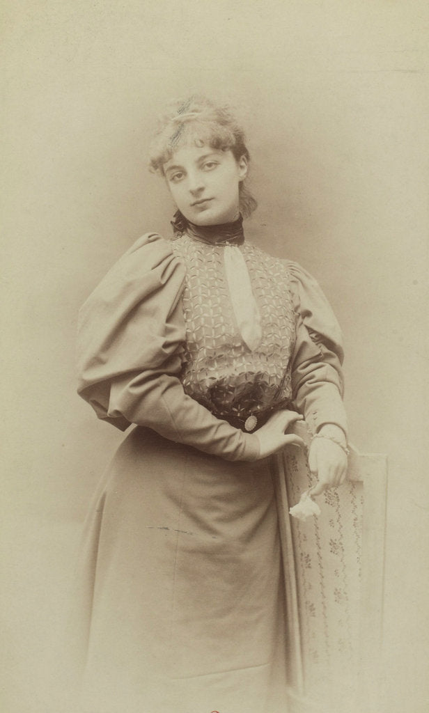 Detail of Portrait of Anna-Elisabeth, Comtesse Mathieu de Noailles, 1910s by Anonymous