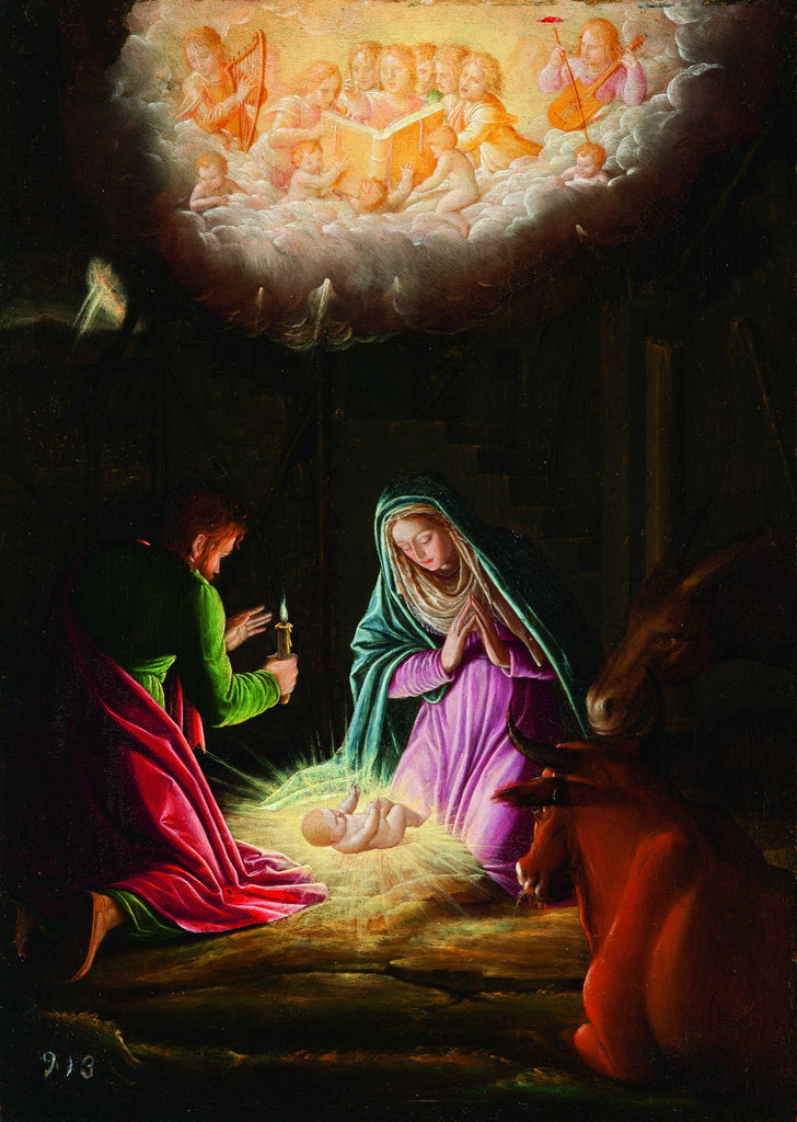 Detail of The Nativity of Christ, 1578 by Anonymous