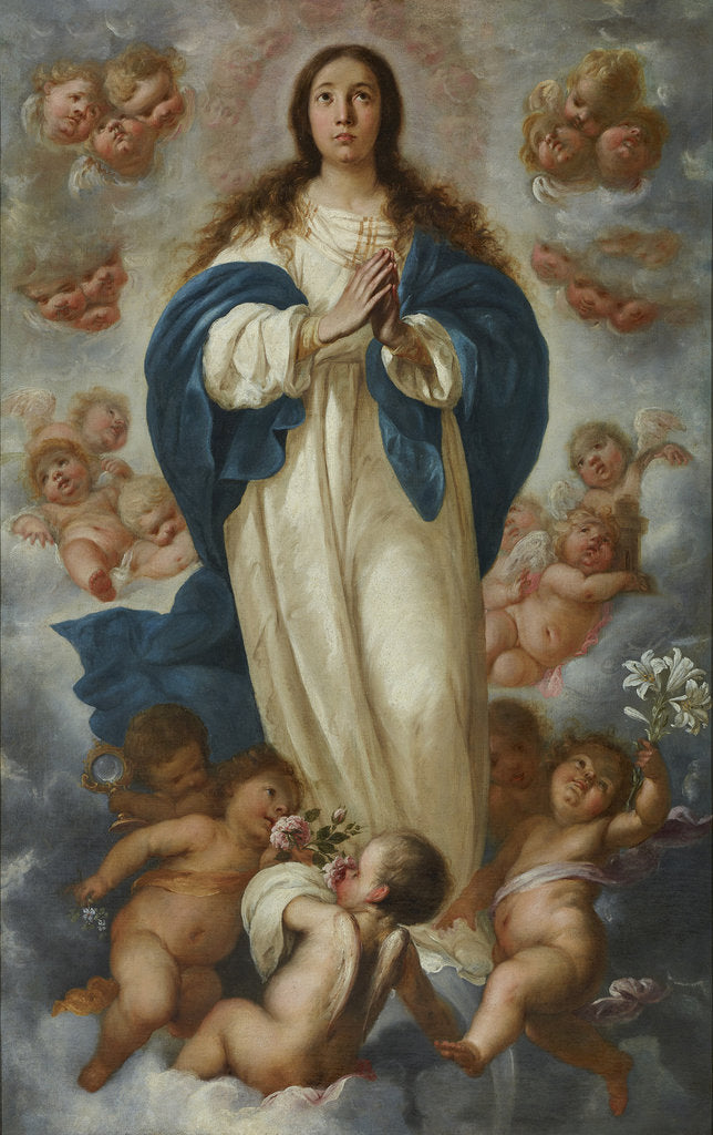 Detail of The Immaculate Conception of the Virgin, c. 1670 by Anonymous