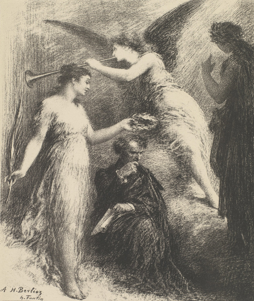 Detail of A Hector Berlioz, 1897 by Anonymous