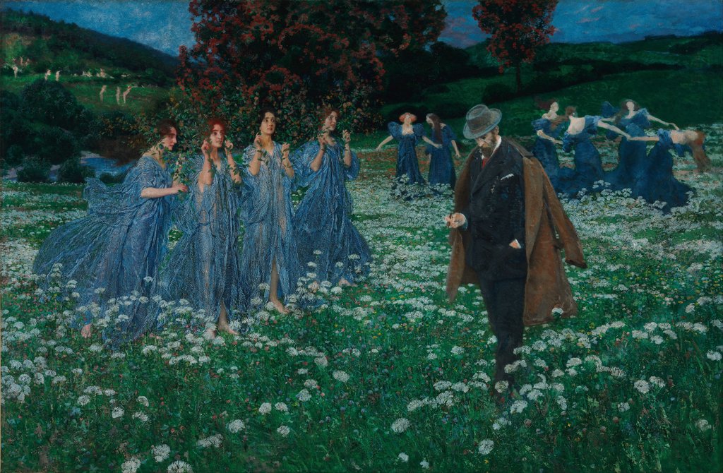 Detail of A World, 1899 by Anonymous