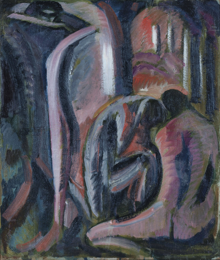 Detail of Adam and Eve, 1912 by Anonymous