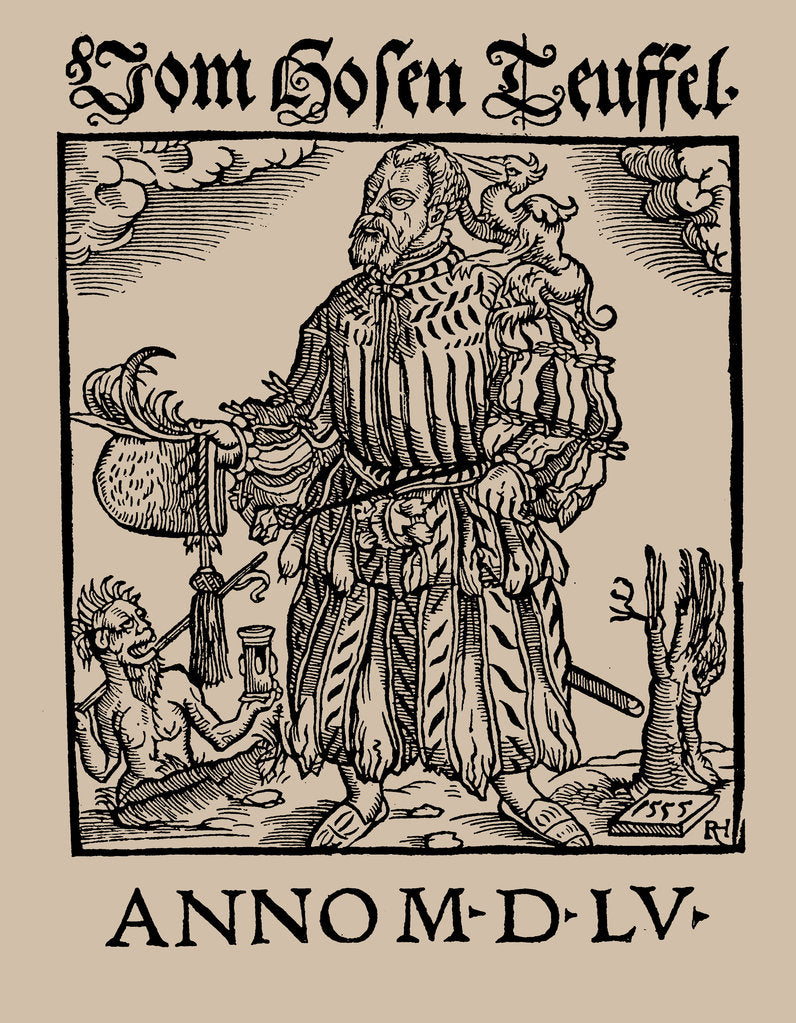 Detail of Andreas Musculus: The Trouser Devil (Vom Hosenteufel), 1555 by Anonymous