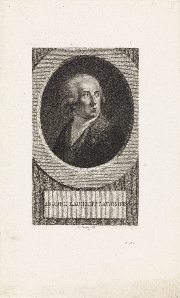 Detail of Antoine-Laurent Lavoisier, 1804 by Anonymous