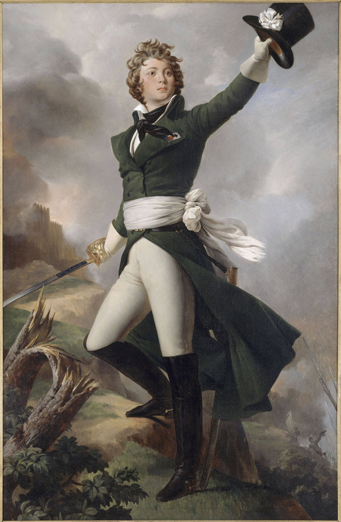 Detail of Antoine-Philippe de La Trémoille, prince de Talmont, by Anonymous