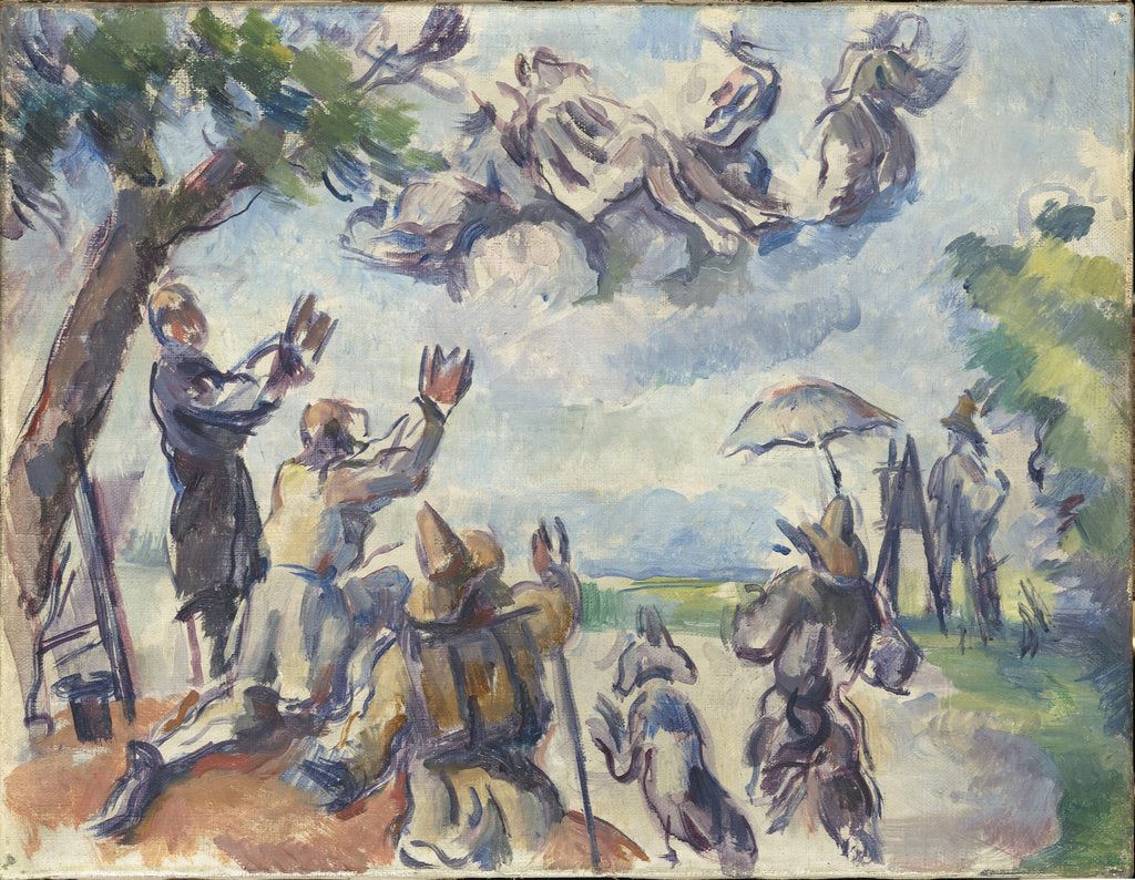 Detail of Apotheosis of Delacroix, 1890-1894 by Anonymous