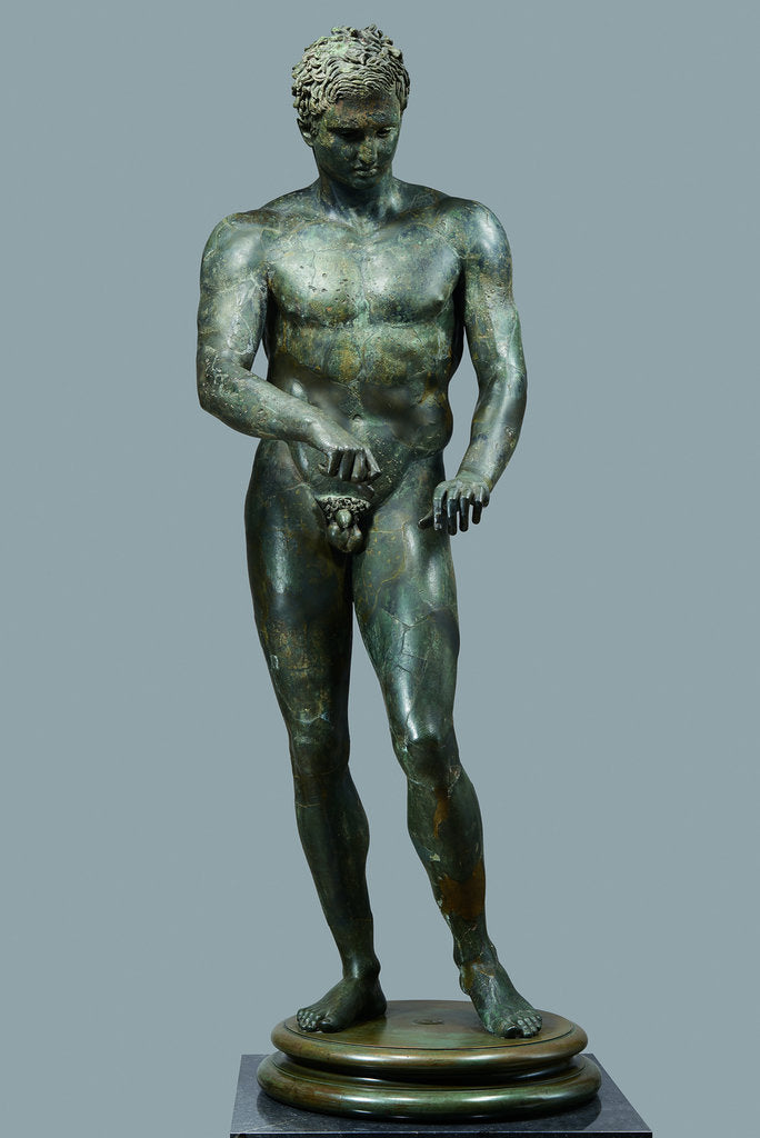 Detail of Athlete (The Ephesian Apoxyomenos), 1st H. 1st cen. AD by Anonymous