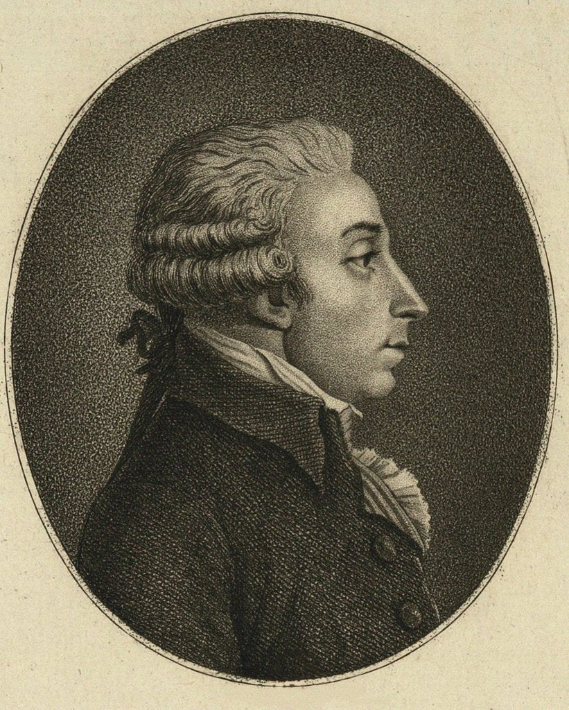 Detail of Baron Félix de Wimpffen, 1797 by Anonymous
