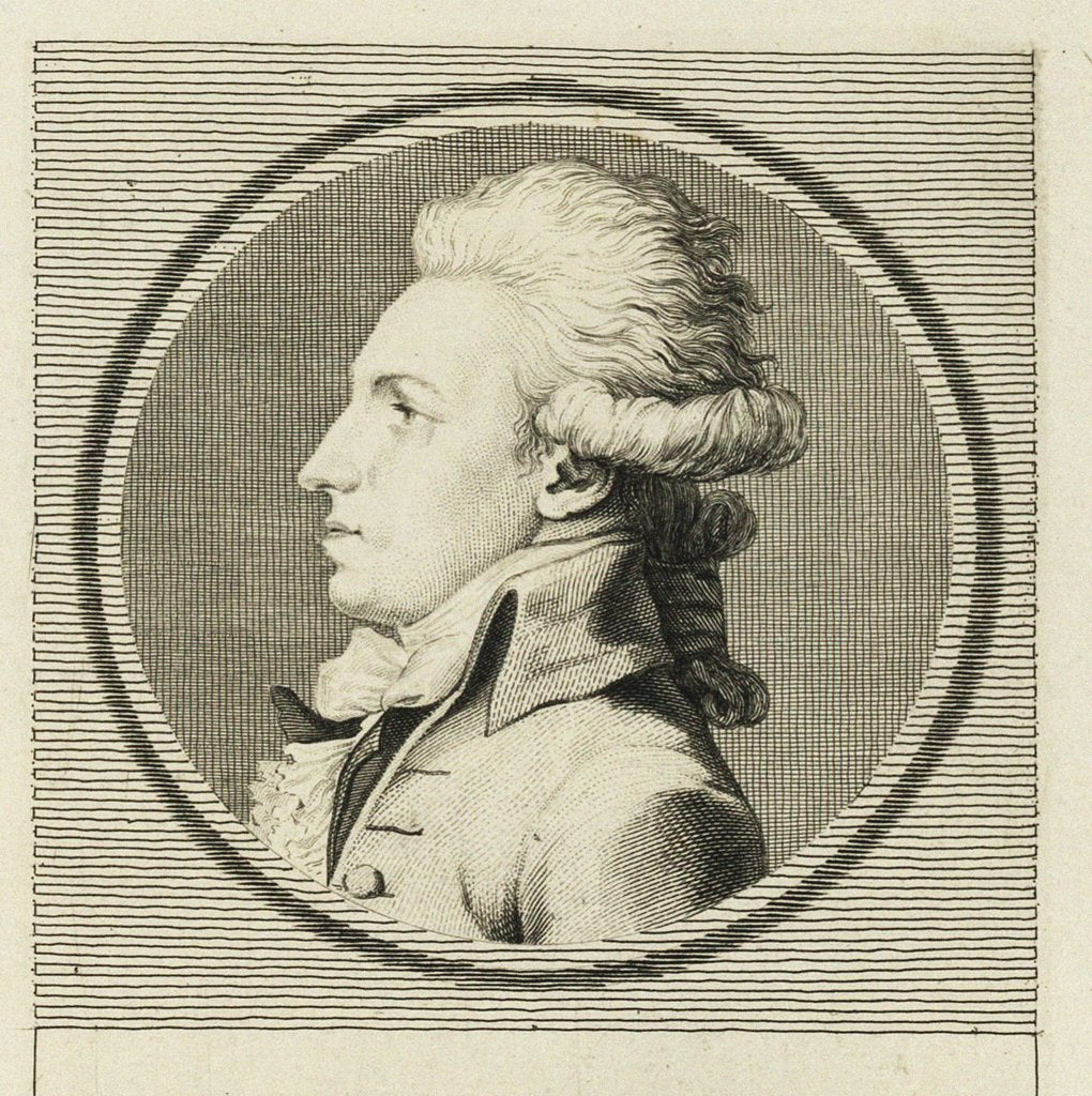 Detail of Bertrand Barère de Vieuzac, 1790 by Anonymous
