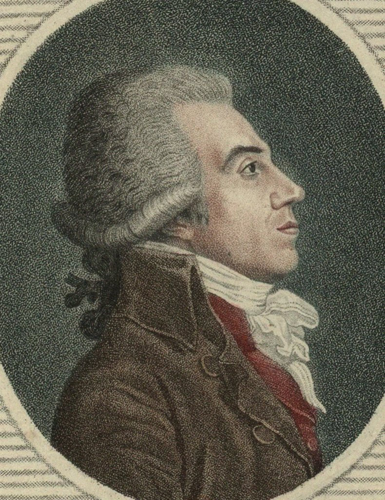 Detail of Bertrand Barère de Vieuzac, 1791 by Anonymous