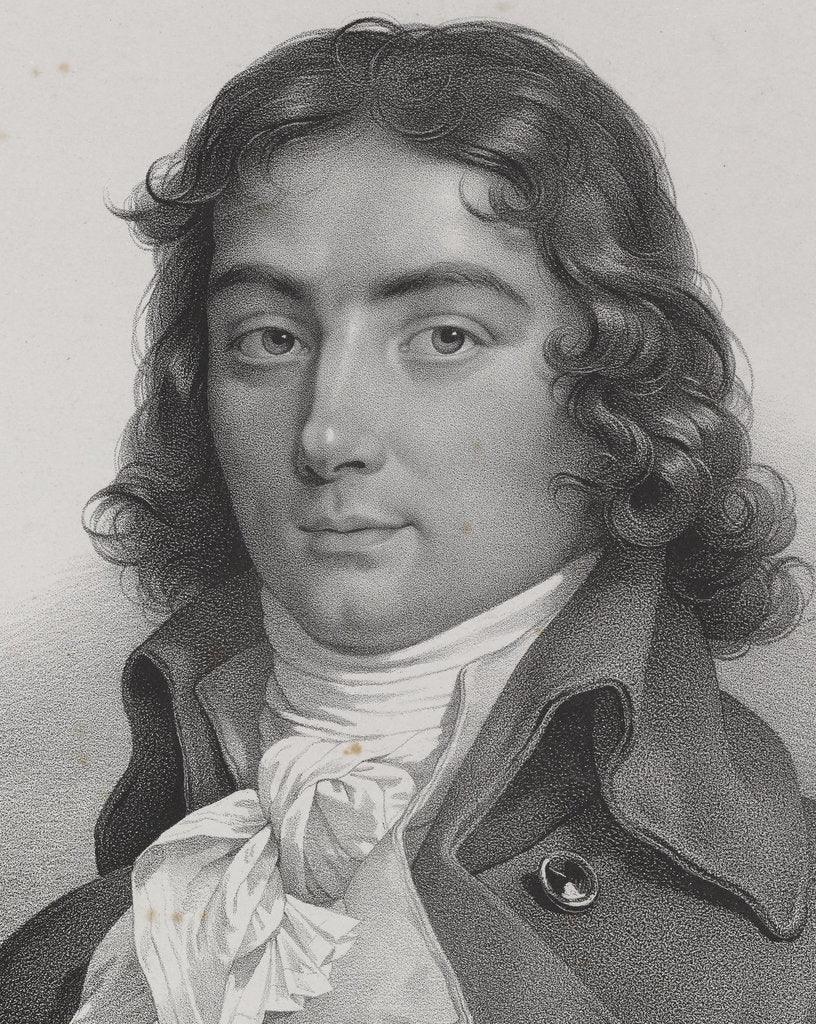 Detail of Charles Jean Marie Barbaroux, 1835 by Anonymous