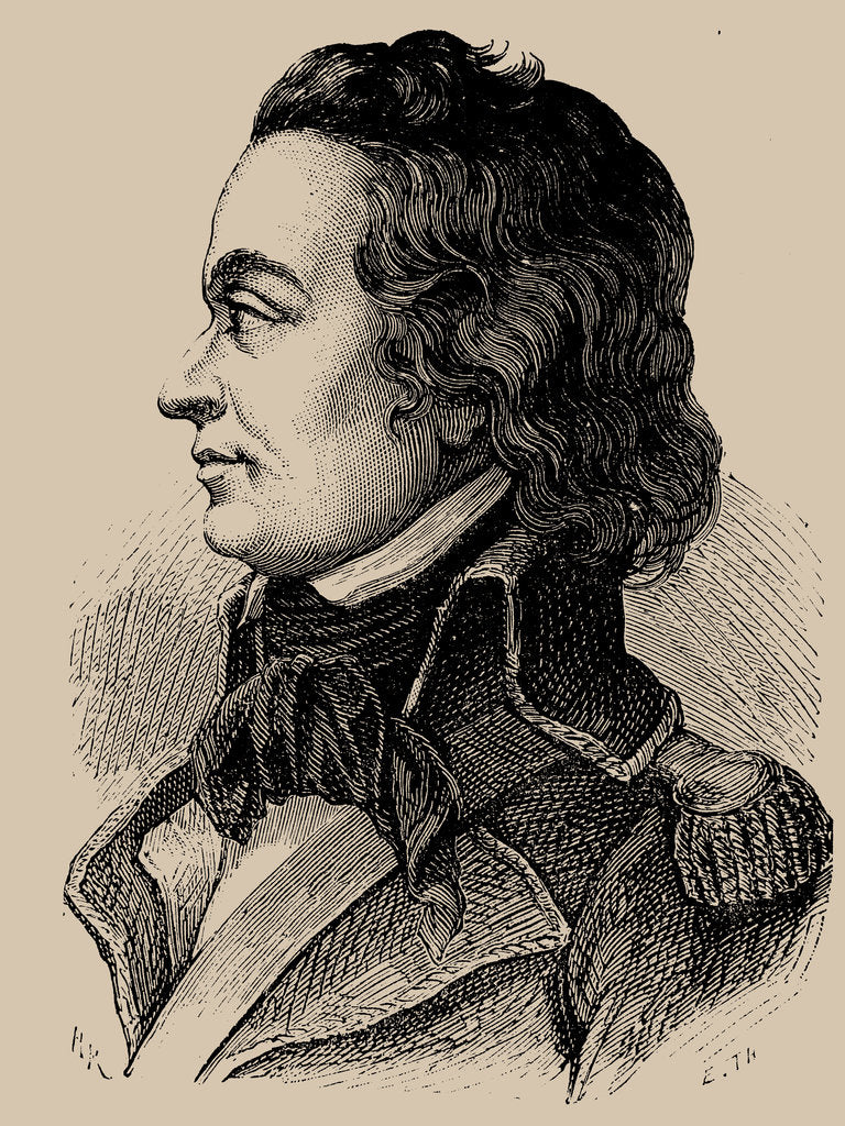 Detail of Charles Philippe Ronsin, 1889 by Anonymous