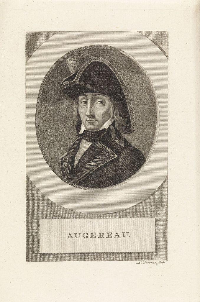 Detail of Charles Pierre François Augereau, 1807 by Anonymous