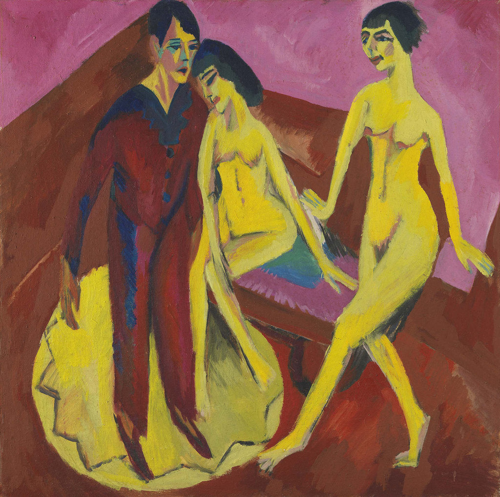 Detail of Dance School, 1914 by Anonymous