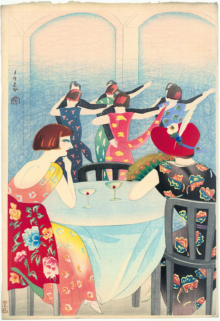 Detail of Dancing at the New Carlton Hotel, Shanghai, 1924 by Anonymous