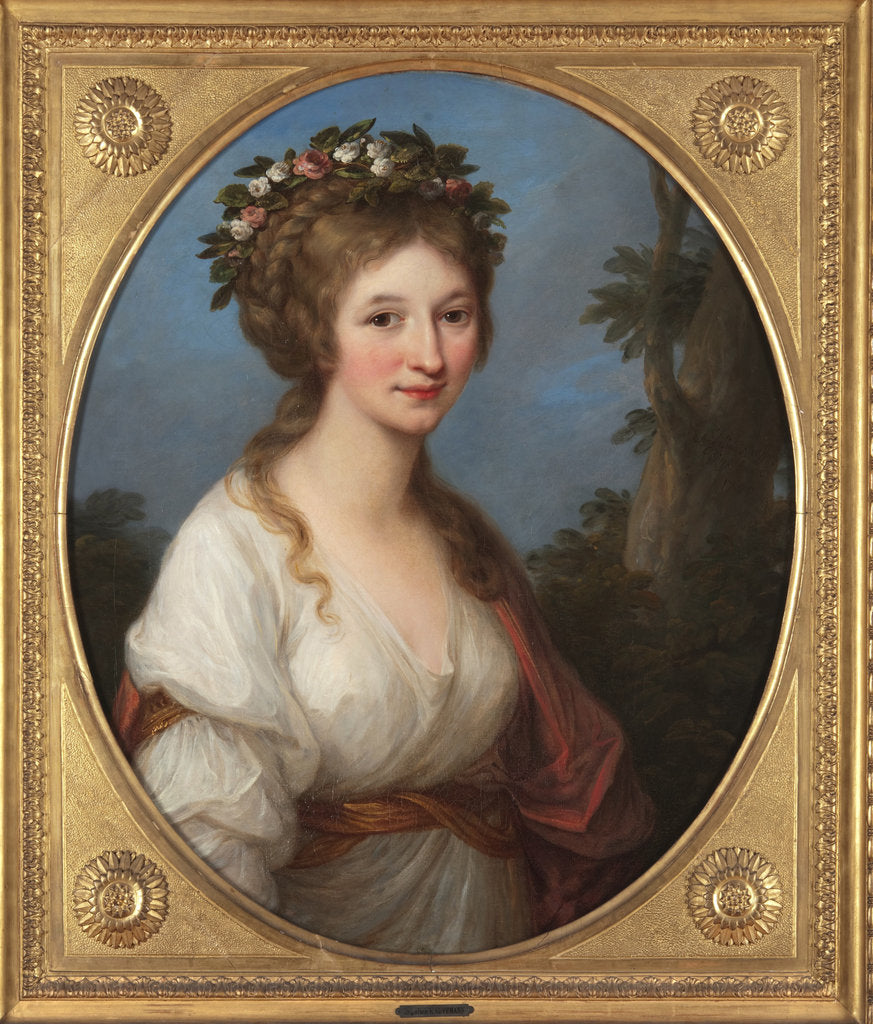 Detail of Duchess Dorothea of Courland, née Countess von Medem, by Anonymous