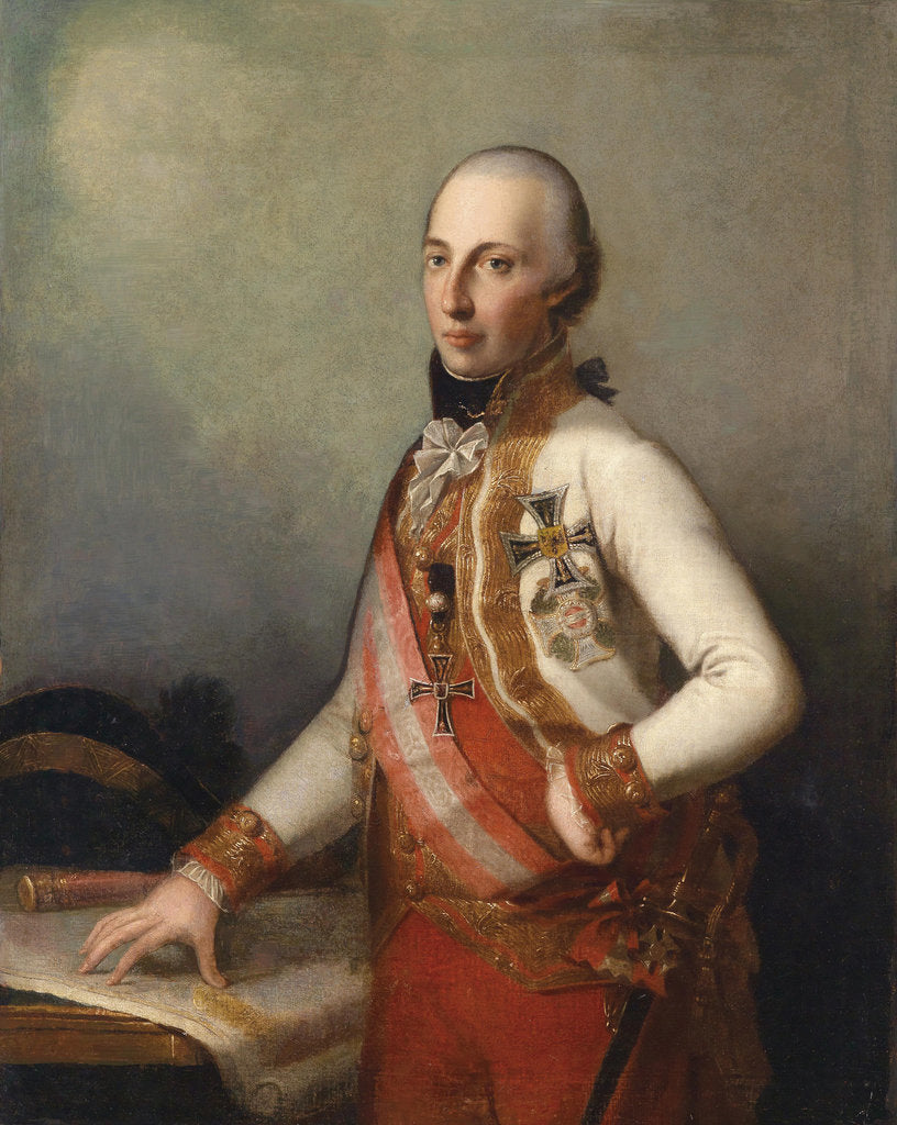 Detail of Field marshal Archduke Charles of Austria, Duke of Teschen, 1802-1804 by Anonymous
