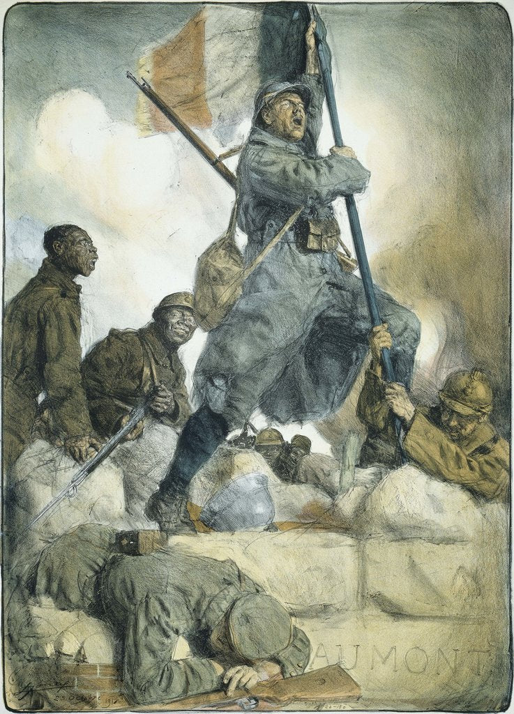 Detail of Fort Douaumont, 25 October 1916, 1916 by Anonymous
