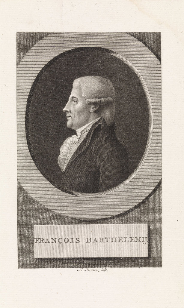 Detail of François Barthélemy, 1806 by Anonymous