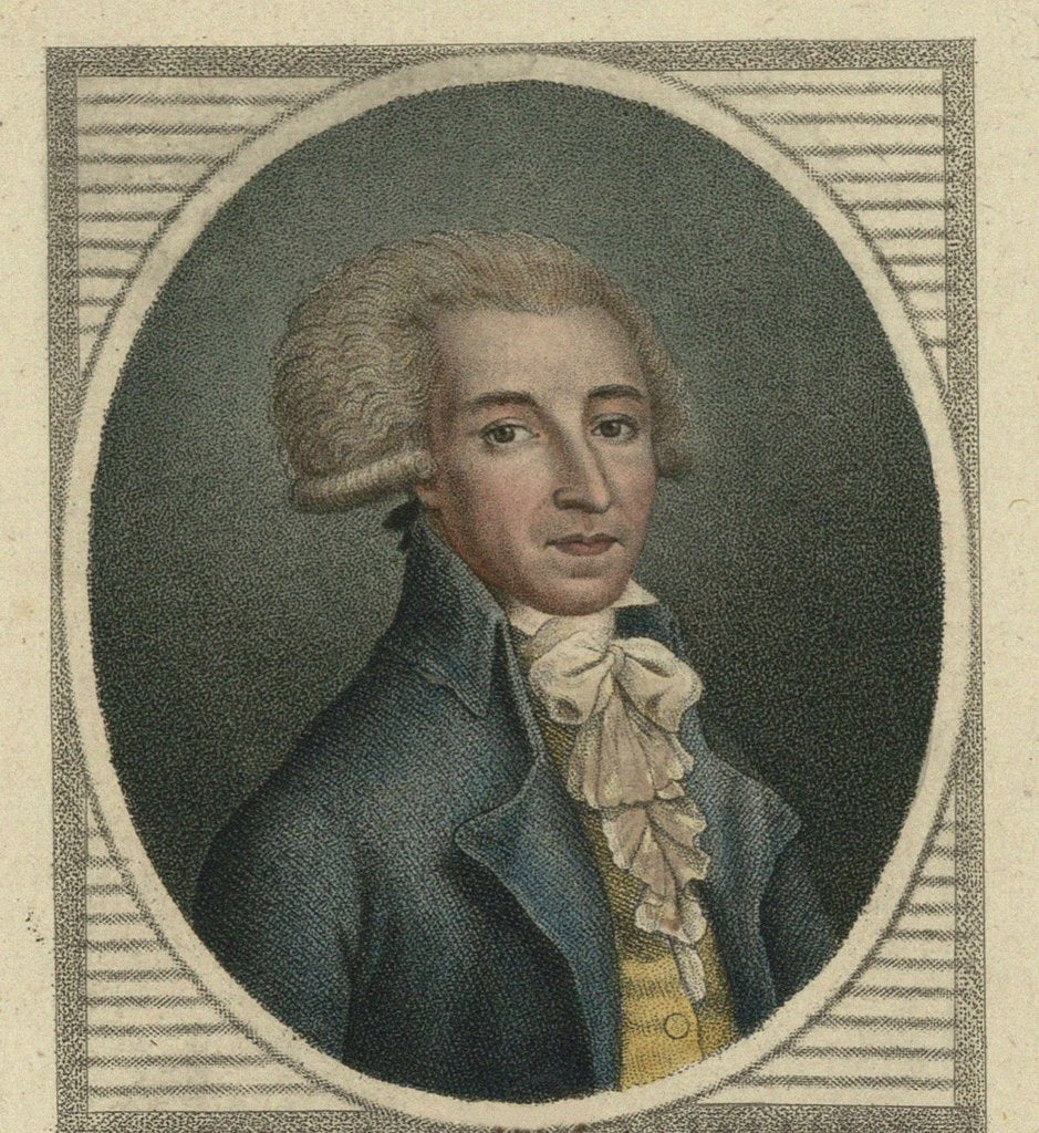 Detail of François Nicolas Léonard Buzot, 1792 by Anonymous