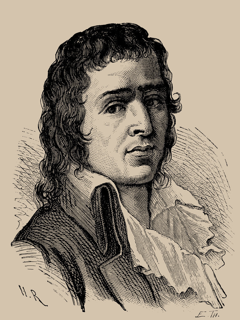 Detail of François-Noël Babeuf known as Gracchus Babeuf, 1889 by Anonymous