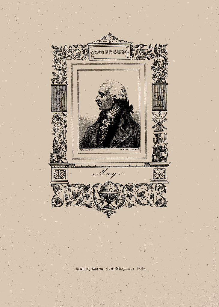 Detail of Gaspard Monge, Comte de Péluse, by Anonymous