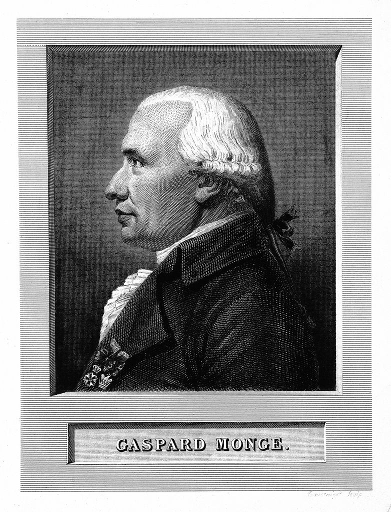 Detail of Gaspard Monge, Comte de Péluse, by Anonymous