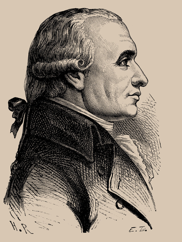 Detail of Gaspard Monge, Comte de Péluse, 1889 by Anonymous