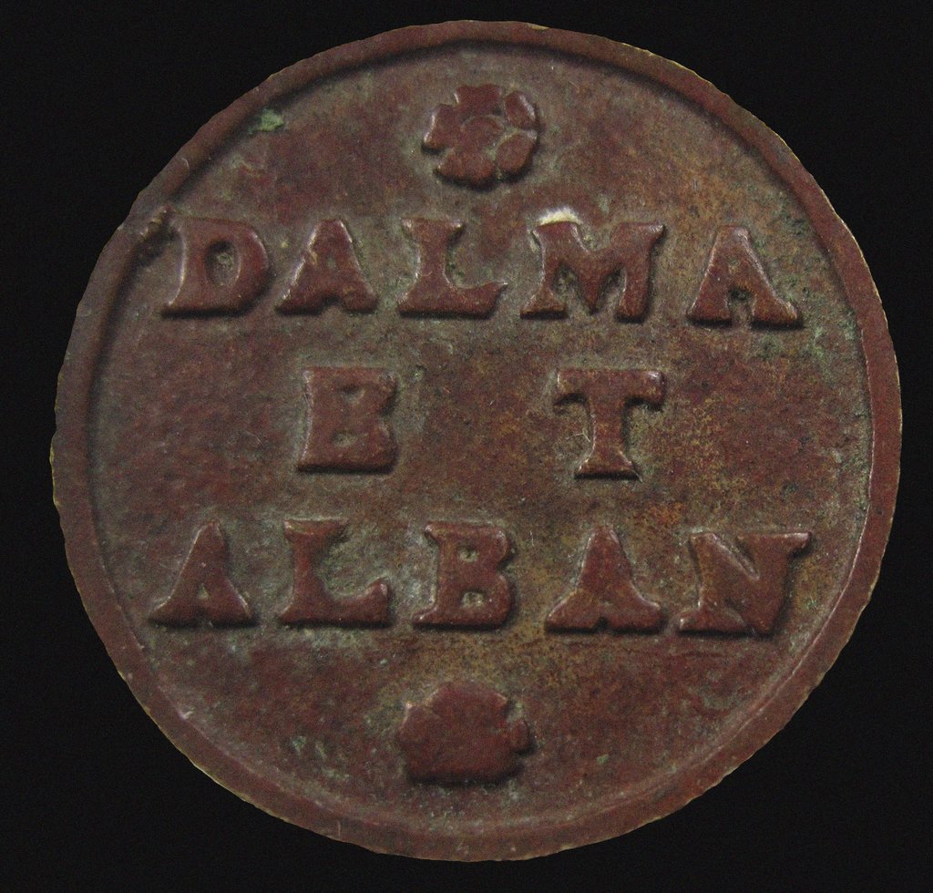 Detail of Gazzetta: Dalmatia & Albania, 2 Soldo, Republic of Venice. (Reverse), 1684 by Anonymous