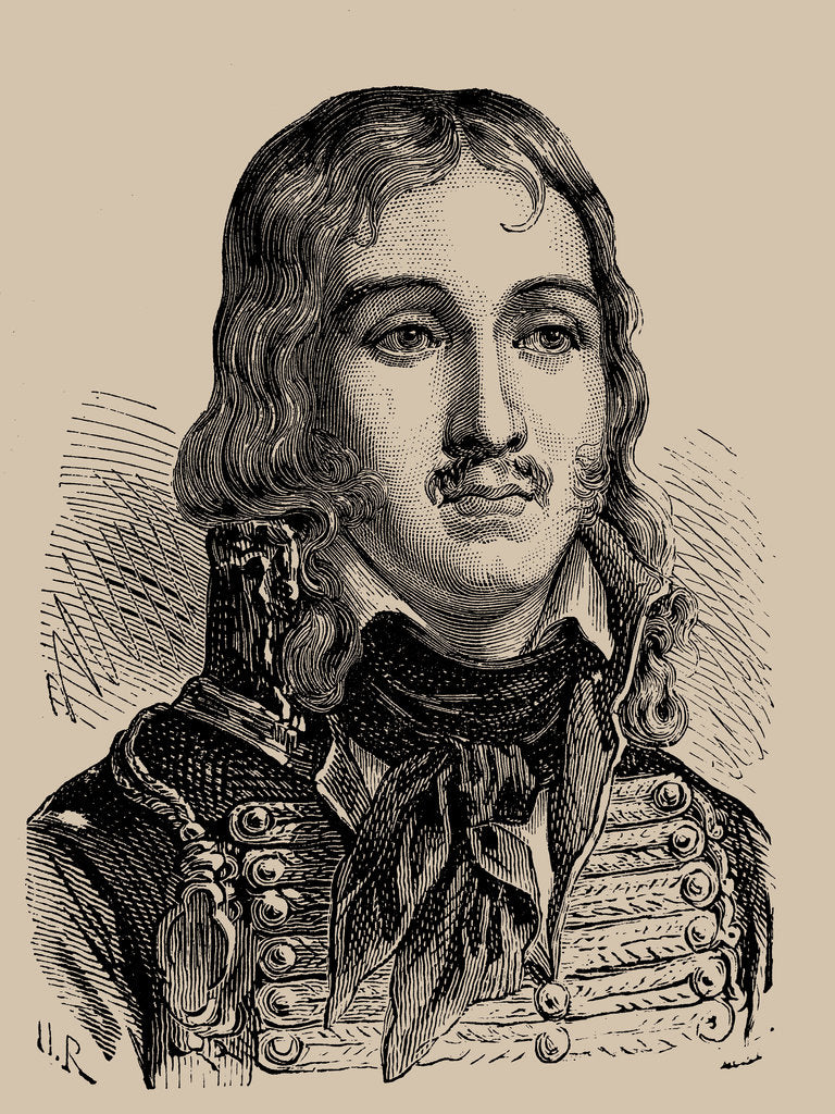 Detail of General François Séverin Marceau-Desgraviers, 1889 by Anonymous