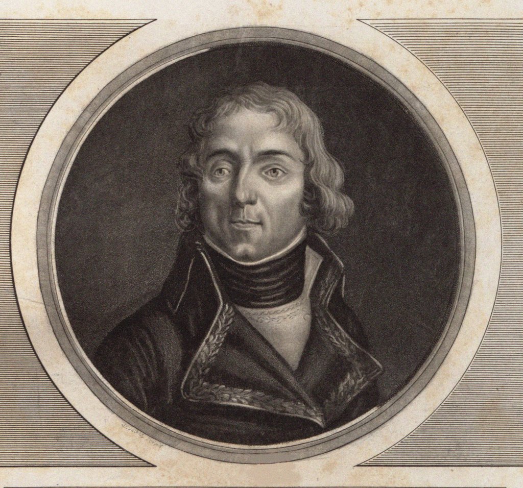 Detail of General Pierre Riel, marquis de Beurnonville, 1790s by Anonymous