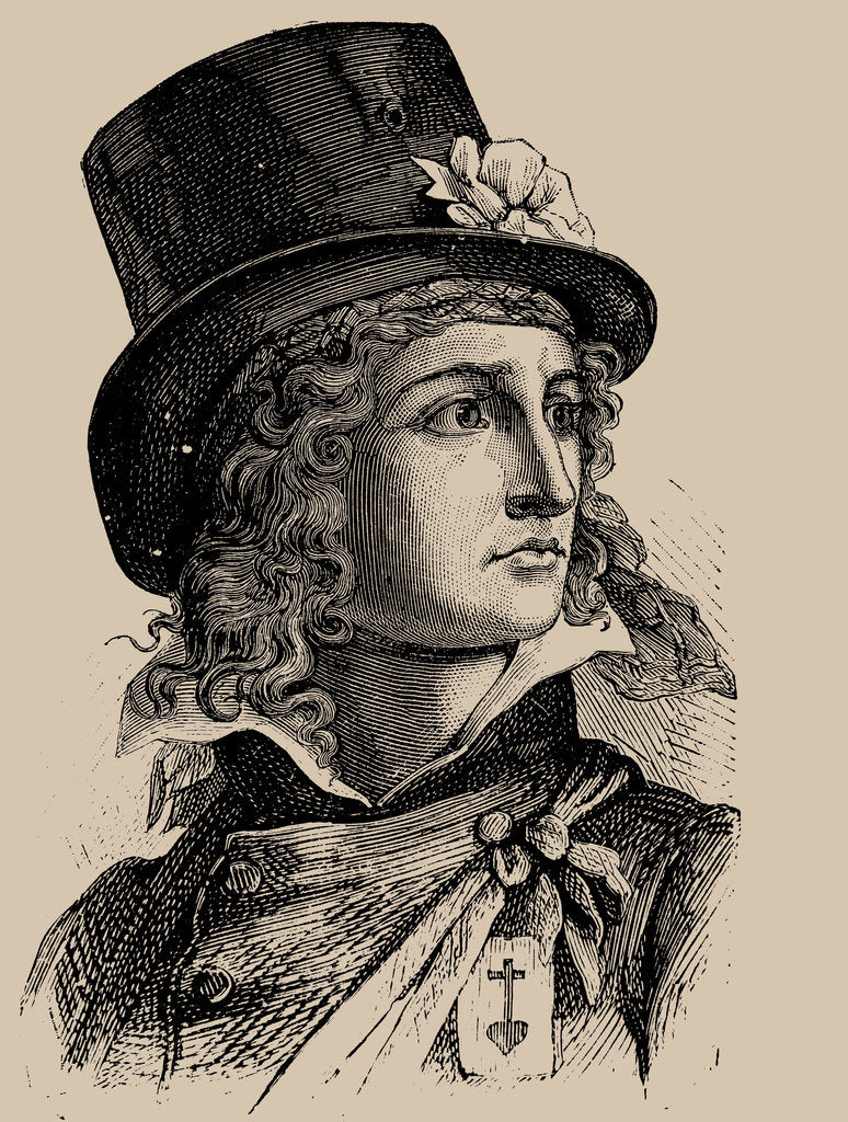 Detail of Henri du Vergier, comte de La Rochejaquelein, 1889 by Anonymous