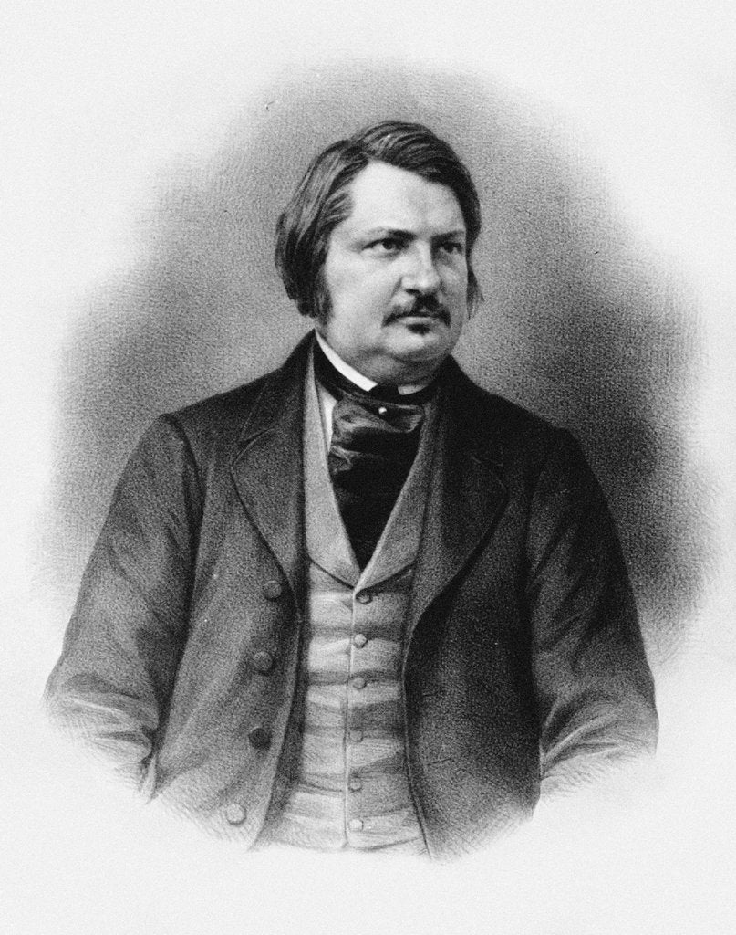 Detail of Honoré de Balzac, End 1840s by Anonymous